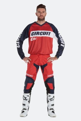 Circuit Marea MX Clothing Kit White-Red-Blue Circuit Marea MX Clothing Kit White-Red-Blue